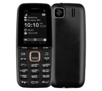 Мобільний телефон 2E S180 2021 DS Black&Gold (688130243384)