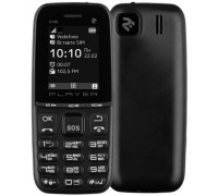 Мобільний телефон 2E S180 2021 DS black (688130243377)