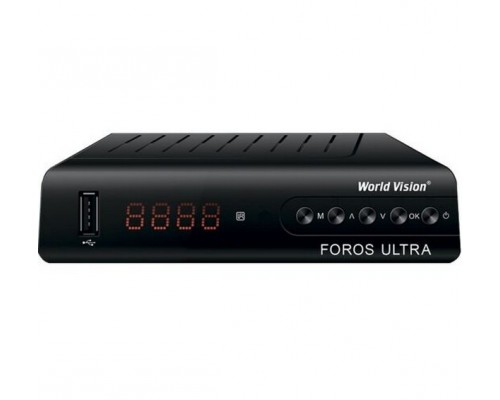Цифровий ефірний ТВ приймач World Vision Foros Ultra