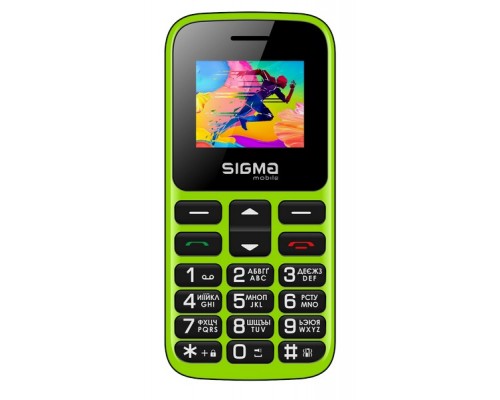 Мобильный телефон Sigma mobile Comfort 50 HIT 2020 Green
